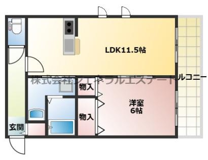 メゾンセレーノの間取り