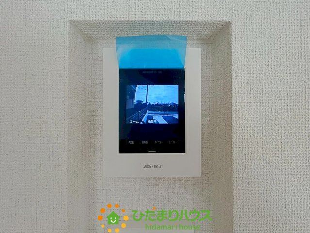 宮代町和戸7期　新築一戸建て　グラファーレのセキュリティ|録画付き！！
