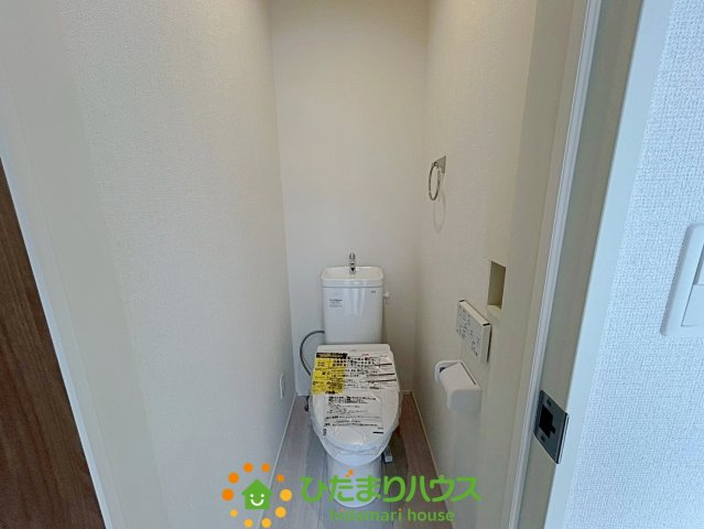 宮代町和戸7期　新築一戸建て　グラファーレのトイレ|2階トイレ！！
