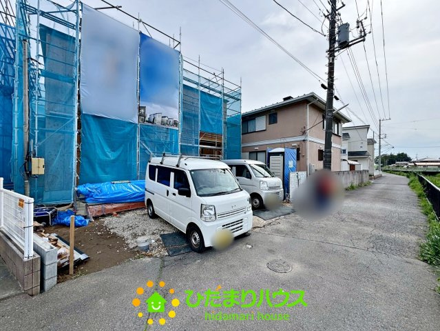 宮代町和戸7期　新築一戸建て　グラファーレの前面道路含む現地写真|2026/04/24　撮影