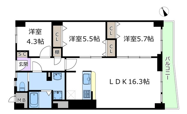 【間取り】 | 公社千里山田D住宅A-２棟 | エイブルにて取扱い可能な住宅ローンは、全部で10種類以上！お客様にピッタリの住宅ローンを当社のFPよりご案内させて頂きます。住宅ローンのご相談だけでも、お気軽にご相談下さいませ。
