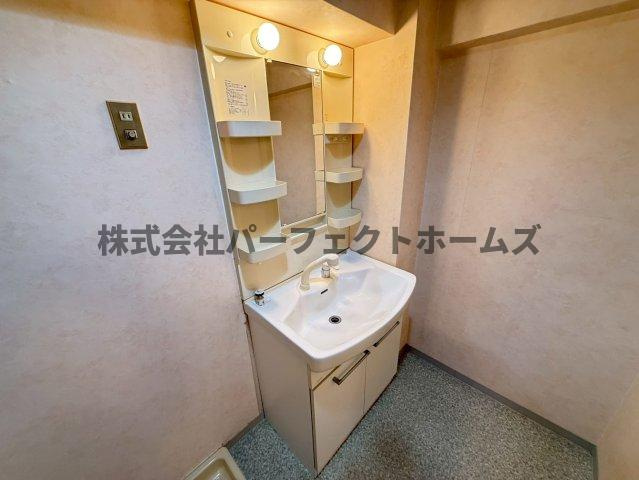 グリーンタウン香里ケ丘の独立洗面台|独立洗面化粧台付き