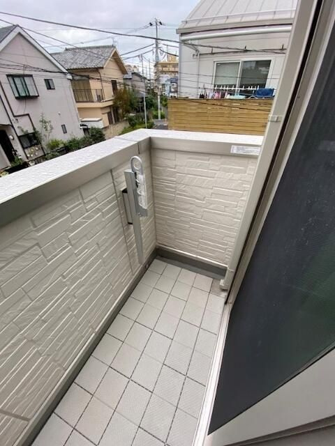 サクラハウスのバルコニー