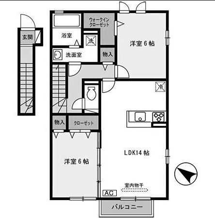 ステラセッテの間取り
