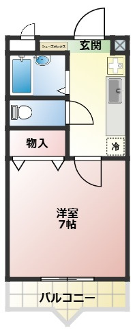 エクセーラUQの間取り