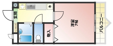エクセーラUQの間取り