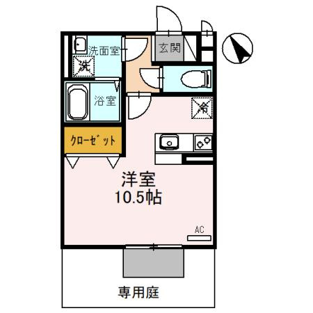 【間取り】 | シェルズレイク日根野　Ｃ