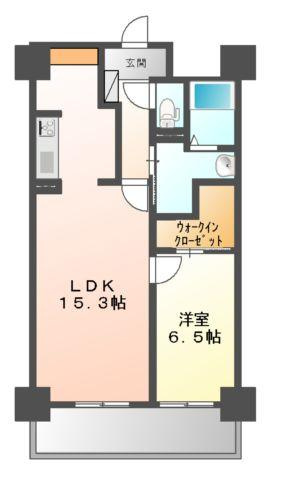 リッチ・クレールマンションの間取り