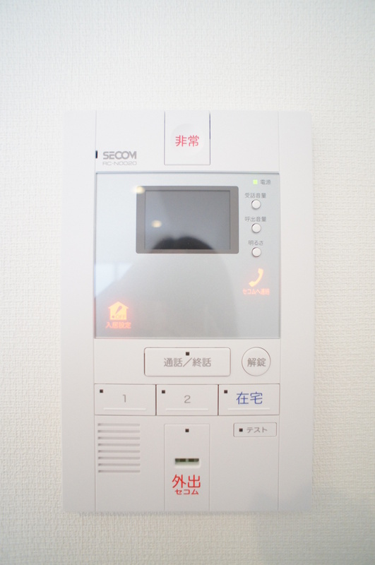 リブリ・リッツのセキュリティ|モニタ付インターホンで安心♪