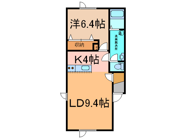 プードリエ　Ｓの間取り