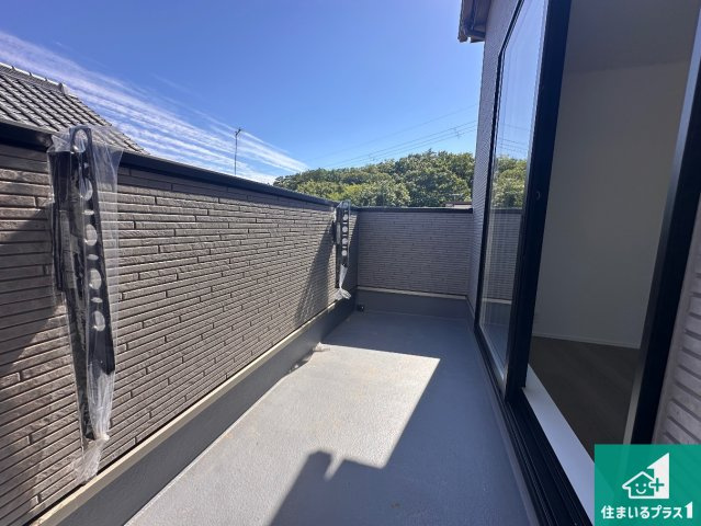 神戸市西区北山台　新築一戸建てのバルコニー|日当たりのよいバルコニー！お部屋が開放的に！