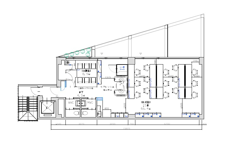 Gaia Force Buildingの間取り