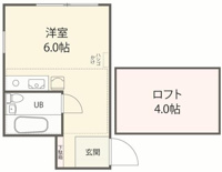 間取図　１０５号室