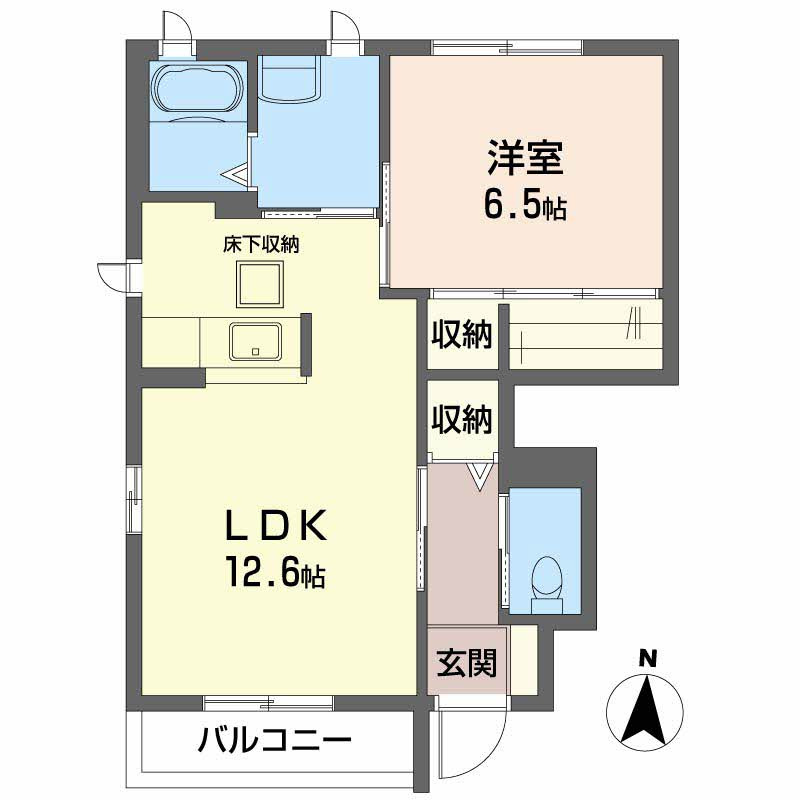 サンステージ恩田の間取り