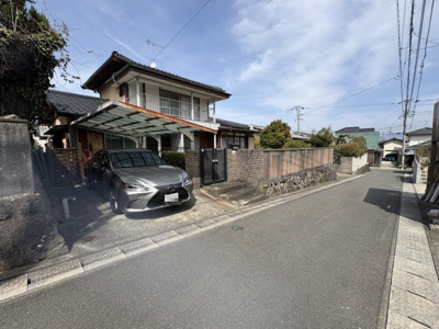 【前面道路含む現地写真】 | 片縄西4丁目土地