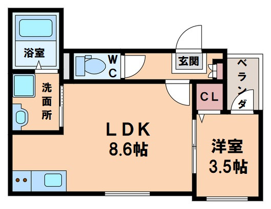 【間取り】 | ハーモニーテラス今林