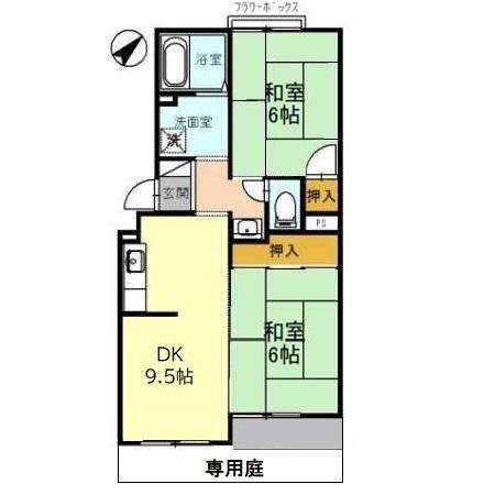 【間取り】 | トリヴァン加守田