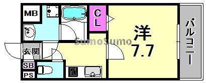 メゾンhanahanaの間取り