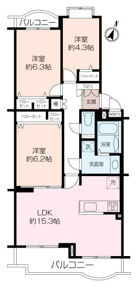 ライブタウン湘南野比7号棟の画像