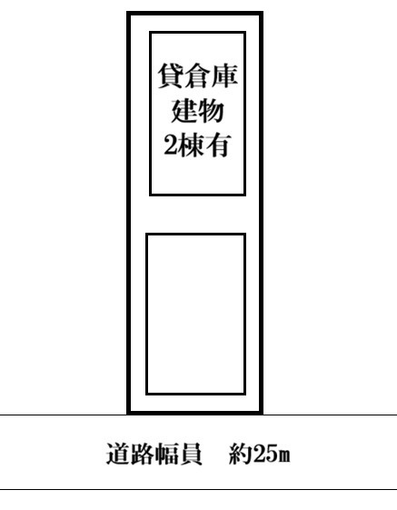 大阪市住之江区新北島3丁目貸倉庫715万円の間取り
