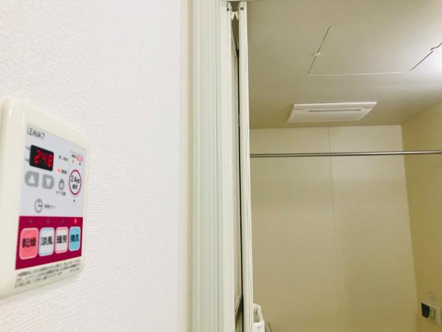 アクアＢ棟の浴室|浴室の換気乾燥機能
