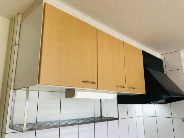 アクアＢ棟のキッチン|キッチン吊り戸棚