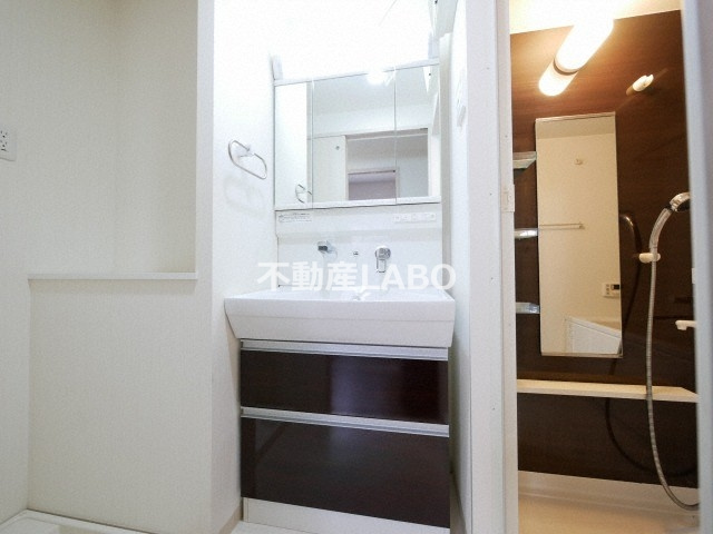 グランデカワノ真田山の洗面所