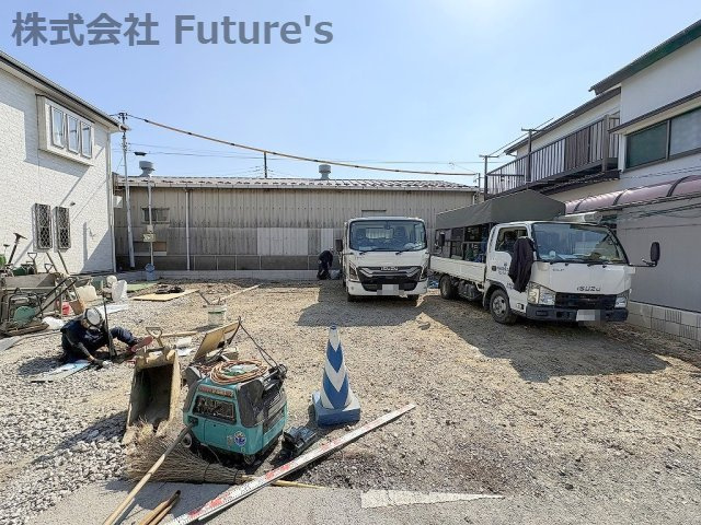 三郷市戸ケ崎3丁目　新築戸建　全1棟の外観|現地の写真になります。