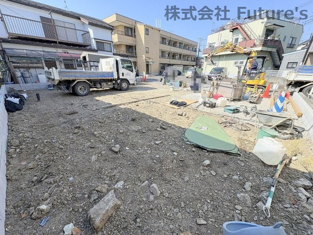 三郷市戸ケ崎3丁目　新築戸建　全1棟の外観|現地の写真になります。