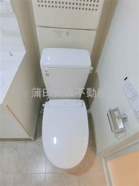 ジュネス蒲田のトイレ|温水洗浄便座付きのトイレ