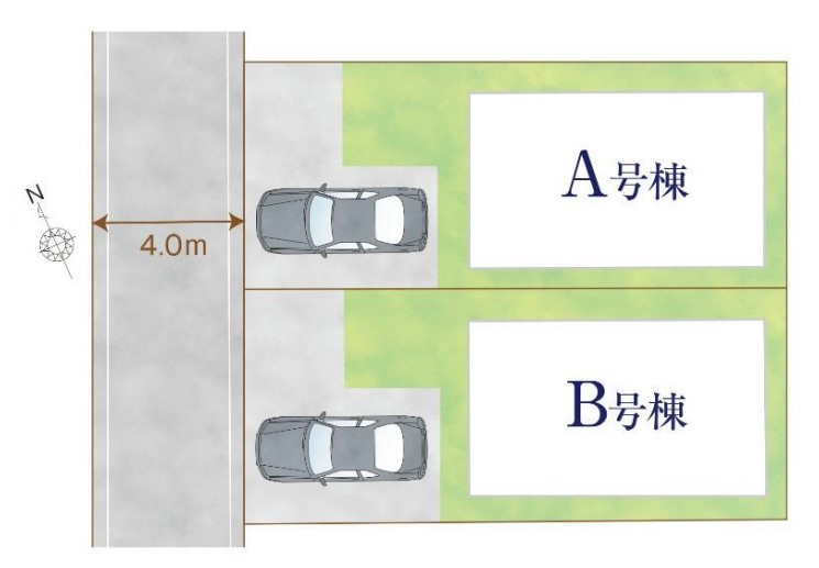 向台町6丁目　全2棟　B号棟