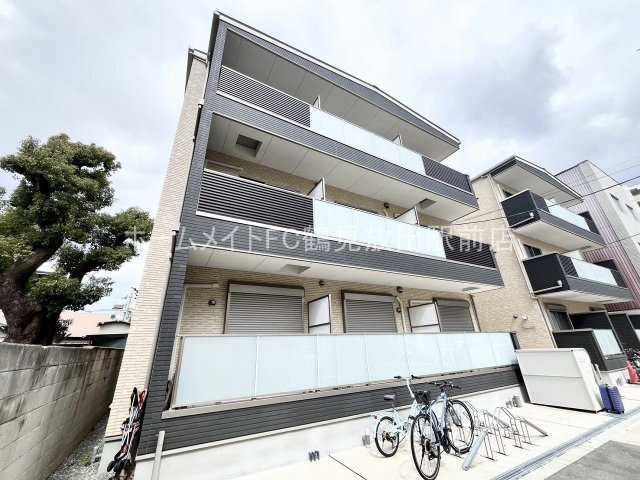 大阪市城東区永田４丁目のアパートの外観