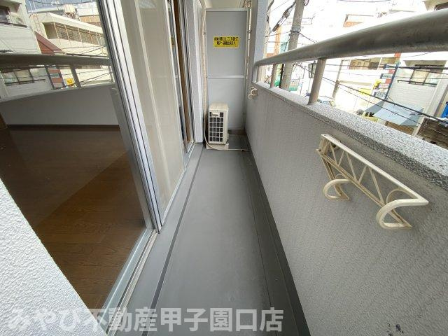 エストゥディオ甲子園口のバルコニー