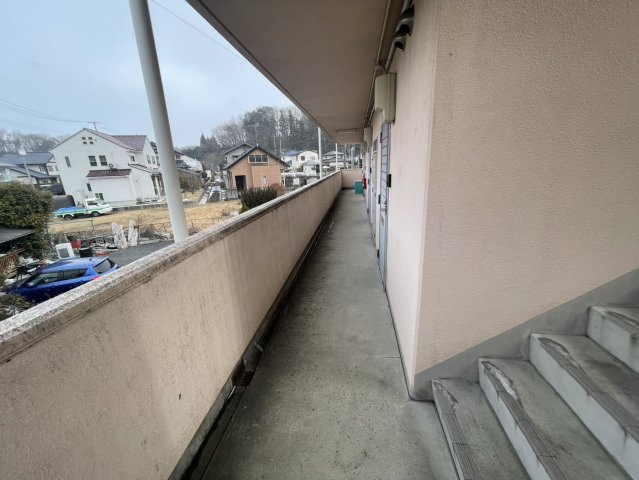 ミースモンペールのバルコニー