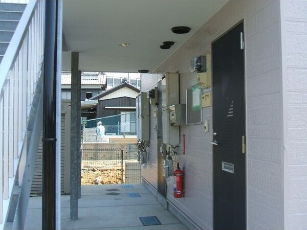 ふれあいハイツのロビー