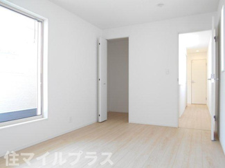 【洋室】 | 郡山市昭和1丁目新築一戸建て5棟 | ゆったりした洋室です