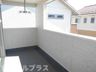 【バルコニー】 | 郡山市昭和1丁目新築一戸建て5棟 | バルコニーからの眺めを楽しみながら食事をしませんか