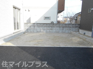 【庭】 | 郡山市昭和1丁目新築一戸建て5棟 | 簡単な家庭菜園も楽しめるお庭です