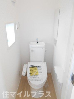 【トイレ】 | 郡山市昭和1丁目新築一戸建て5棟 | トイレも気になるポイント