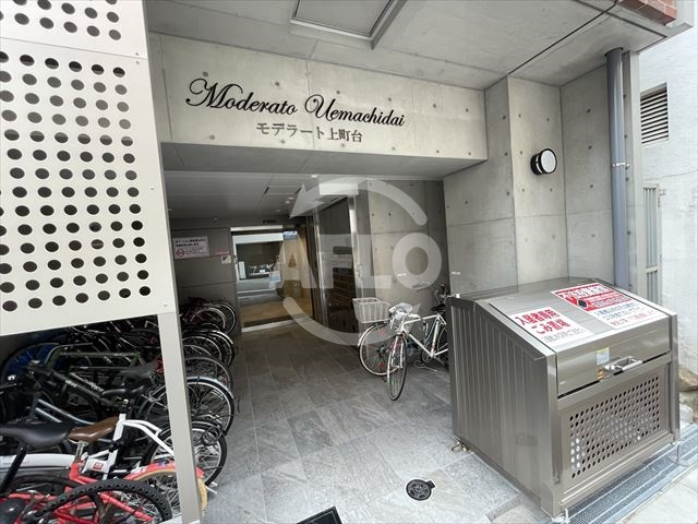 モデラート上町台のエントランス|モデラート上町台　エントランス