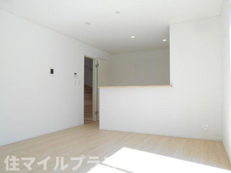 【居間・リビング】 | 郡山市昭和1丁目新築一戸建て5棟 | リビングです
