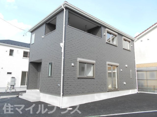 【外観】 | 郡山市昭和1丁目新築一戸建て5棟 | 外観は落ち着いています