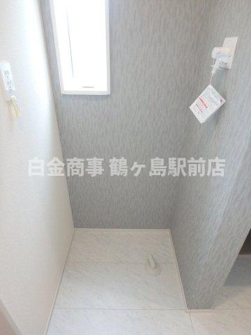 坂戸市鶴舞新築戸建のランドリースペース