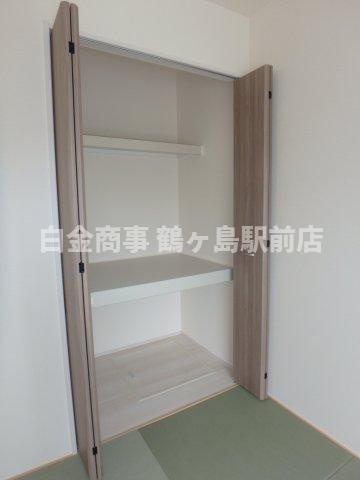 坂戸市鶴舞新築戸建の収納