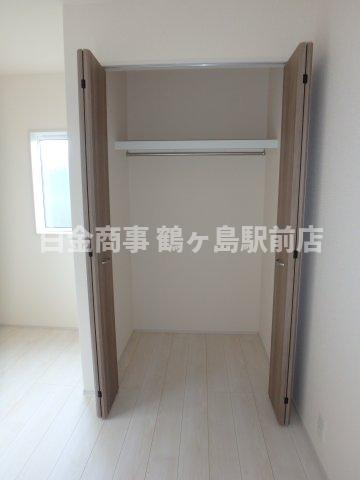 坂戸市鶴舞新築戸建の収納