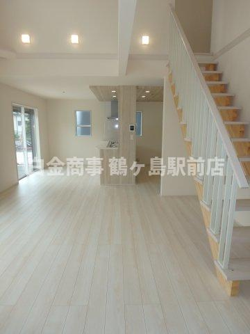 坂戸市鶴舞新築戸建の居間・リビング