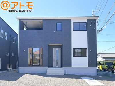 【駐車場】 | 焼津市飯淵第1　新築戸建　全1棟 | 4台の駐車スペースです♪