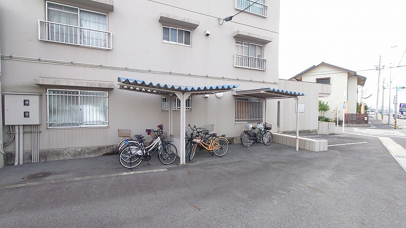 寿ゞやマンション北外山の駐輪場|駐輪場です。