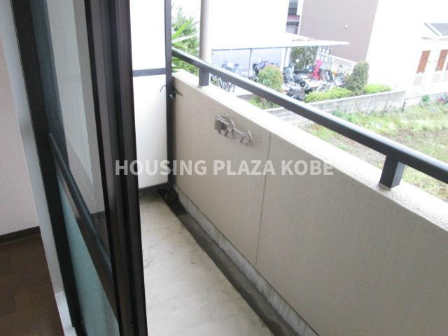 メゾンユムールのバルコニー