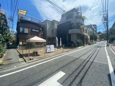 【前面道路含む現地写真】 | 新宿区若葉3丁目　土地 | 現地販売会開催中！お気軽にお立ち寄りください！